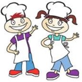 Clip art kid chefs