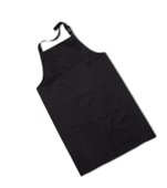 Black apron
