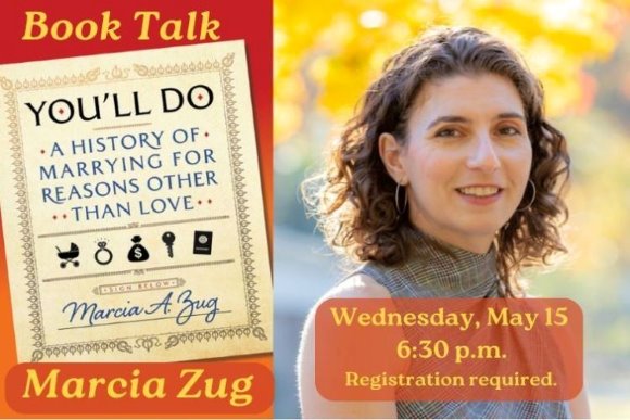 You’ll Do Book Talk by author Marcia Zug
