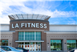 Business entrance for LA Fitness Center