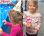 Pre-school children attending a New Year's Eve Party at the public library