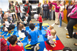 Pre-school children attending a New Year's Eve Party at the public library