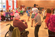 Patrons attend Senior Prom event at the Senior and Disabled Center