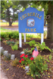 Entrance sign to Churchill Park
