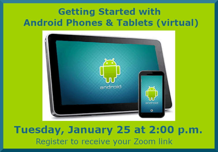 getting started with android phones and tablets 