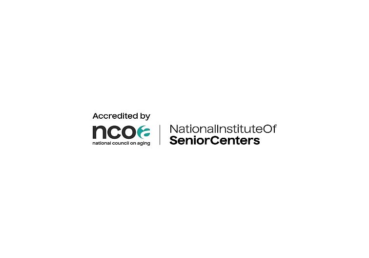 Blue and white logo for the National Council on Aging