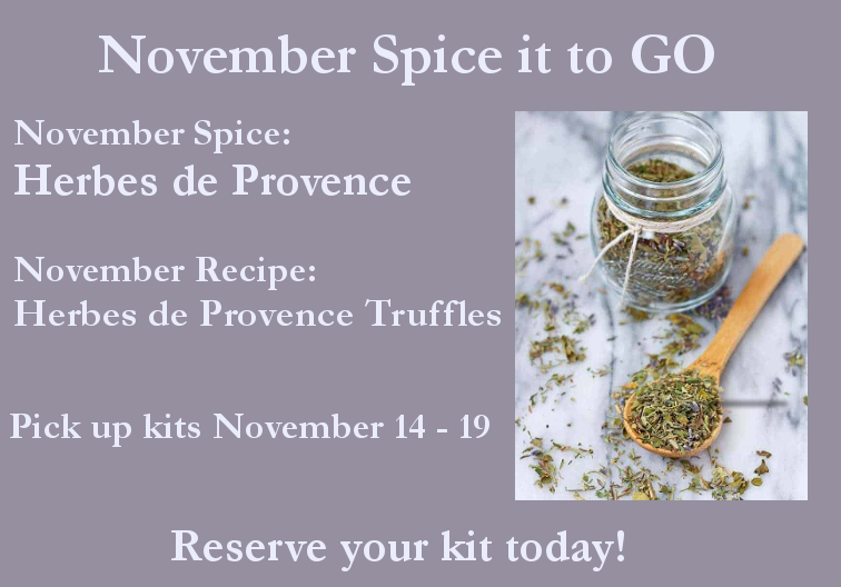 November Spice it to go 