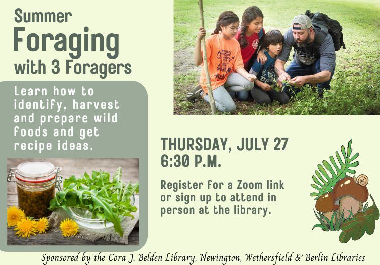 summer foraging newsflash