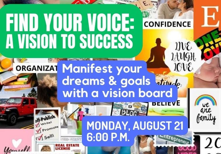 find your voice vision board newsflash