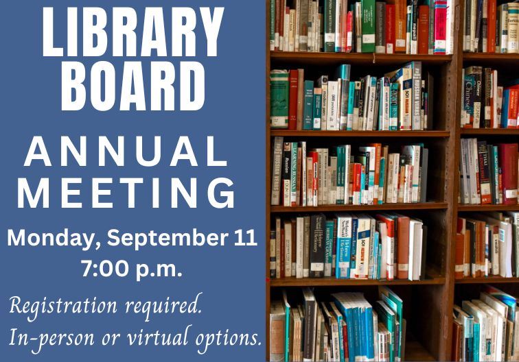 library board anual meeting newsflash