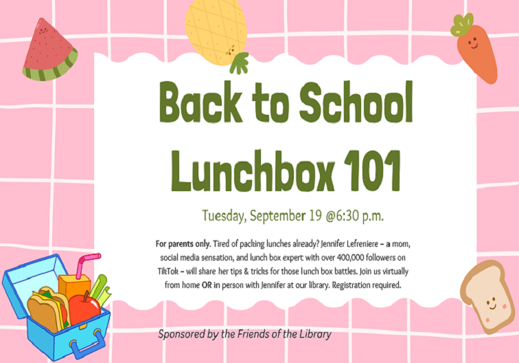 Back to School Lunchbox 101 