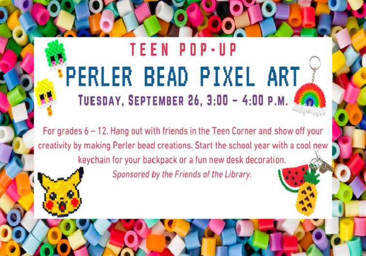 Teen Perler Bead Pixel Art 