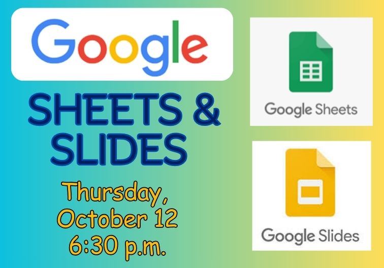 Google sheets and slides newsflash