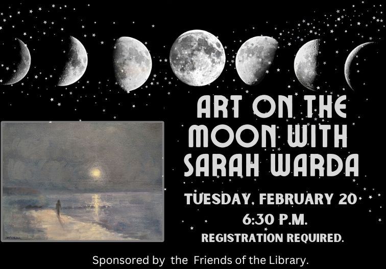 Art on the moon newsflash