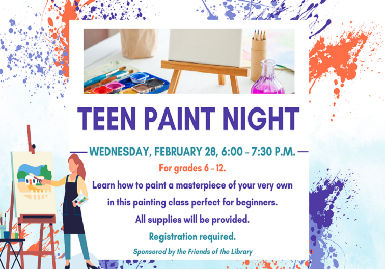 Teen Paint Night
