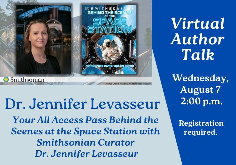 Dr Jennifer Levasseur Virtual Author Talk Newsflash