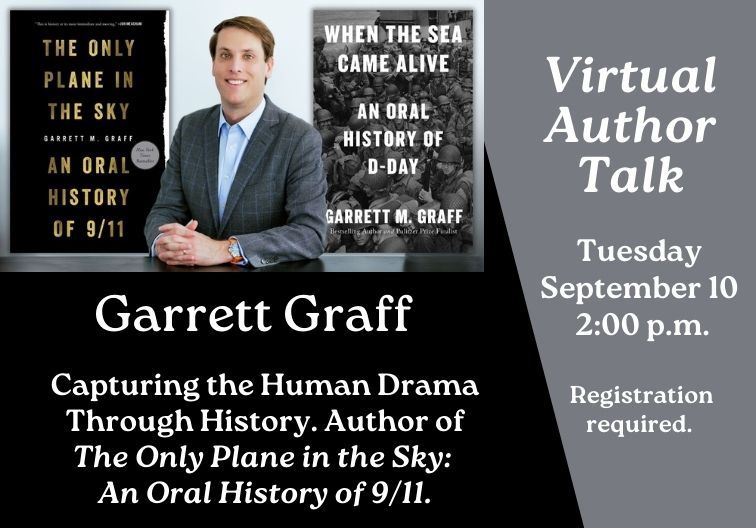 Garrett Graff Author Talks Newsflash