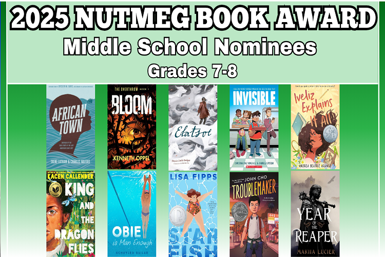 2025 Nutmeg Nominee Thumbnails