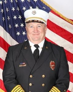 Chief Trommer in Dress Uniform