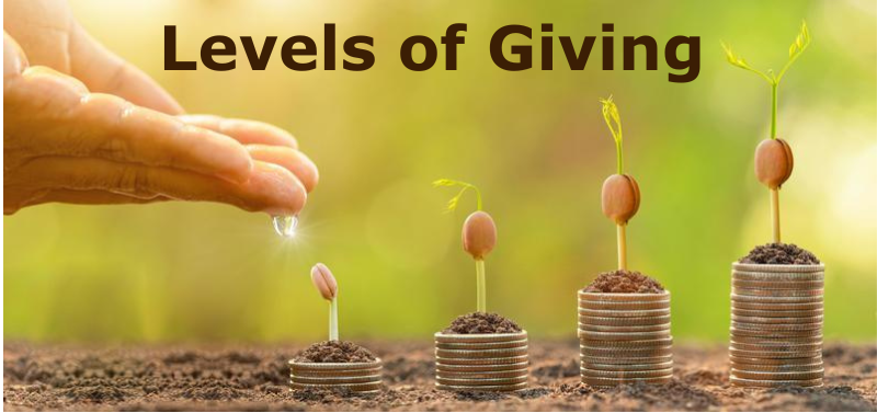 Levels of Giving banner