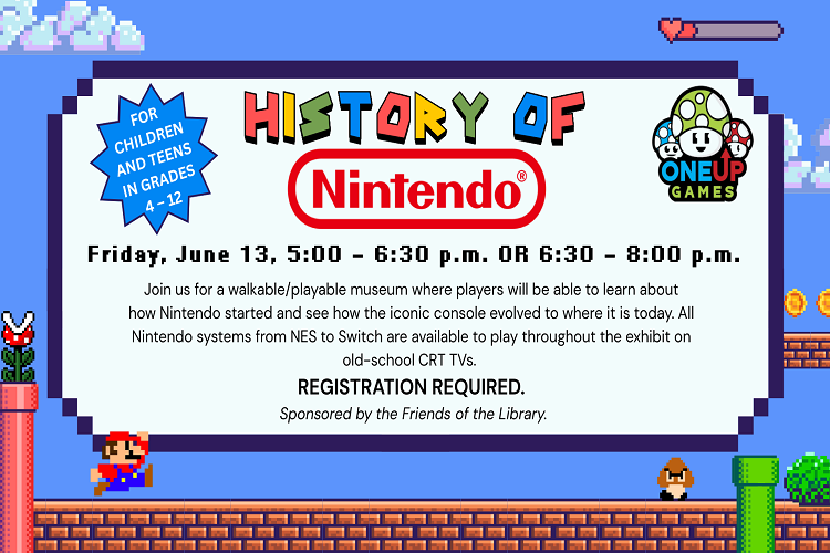 History of Nintendo program for teens