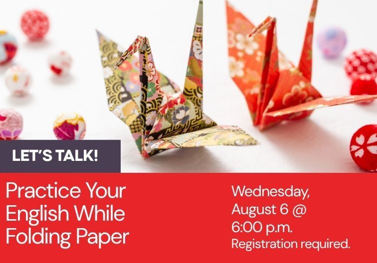 lets talk august 6 origami