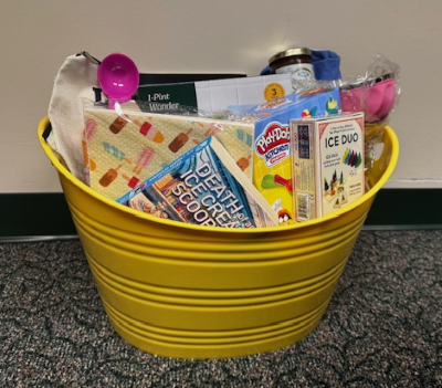 Grand prize 2 basket prize giveaway for finale on August 22