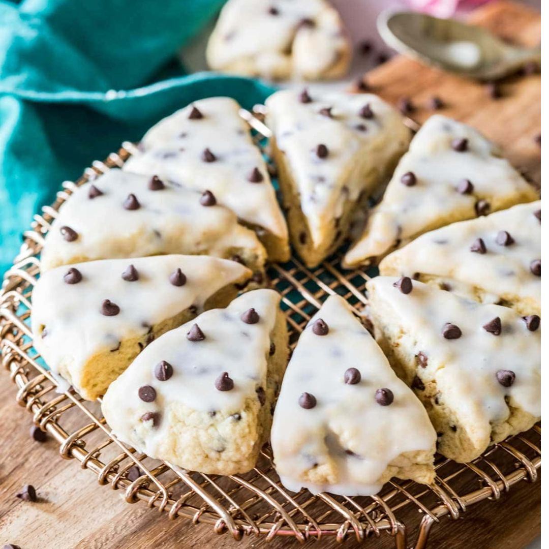 chocolate chip scones