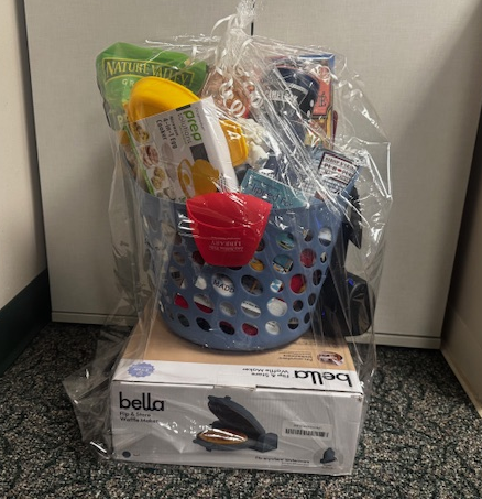 winter reading week 1 basket