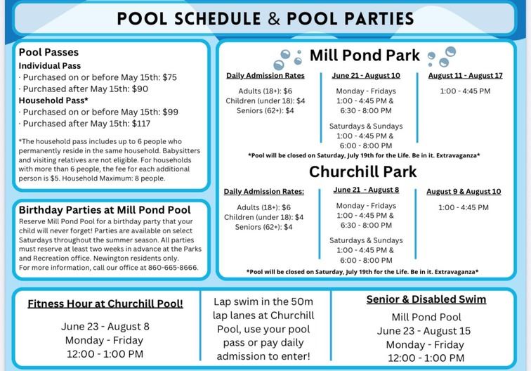 Pool Hours