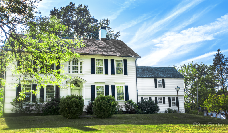 View of Kellogg Eddy house from front